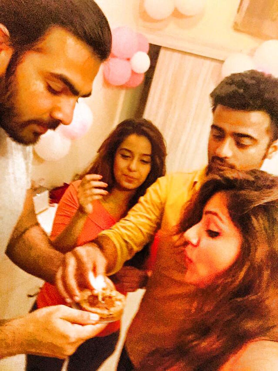 Rubina Dilaik's SURPRISE birthday party