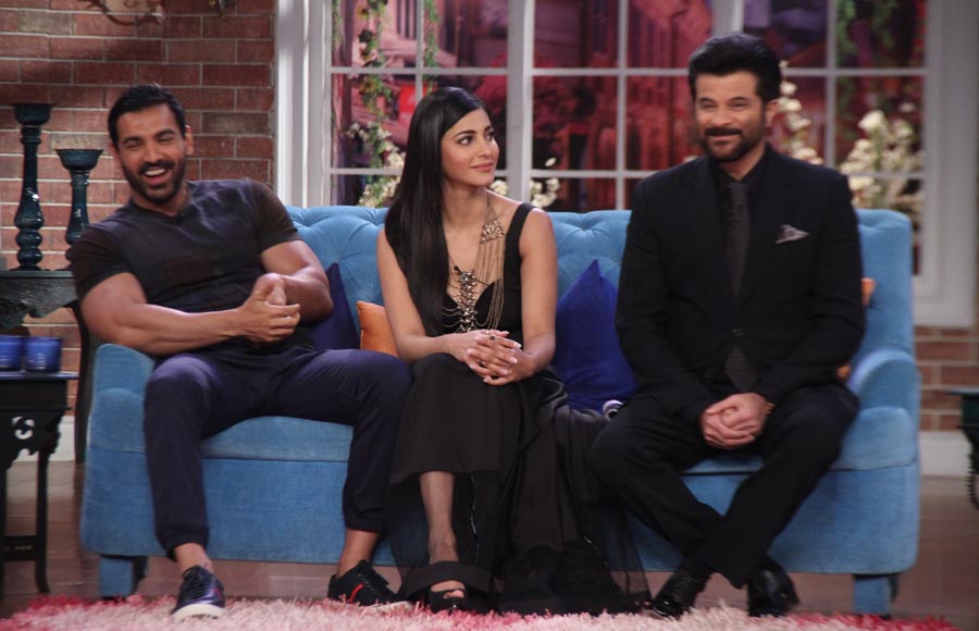 John Abraham, Shruti Haasan and Anil Kapoor