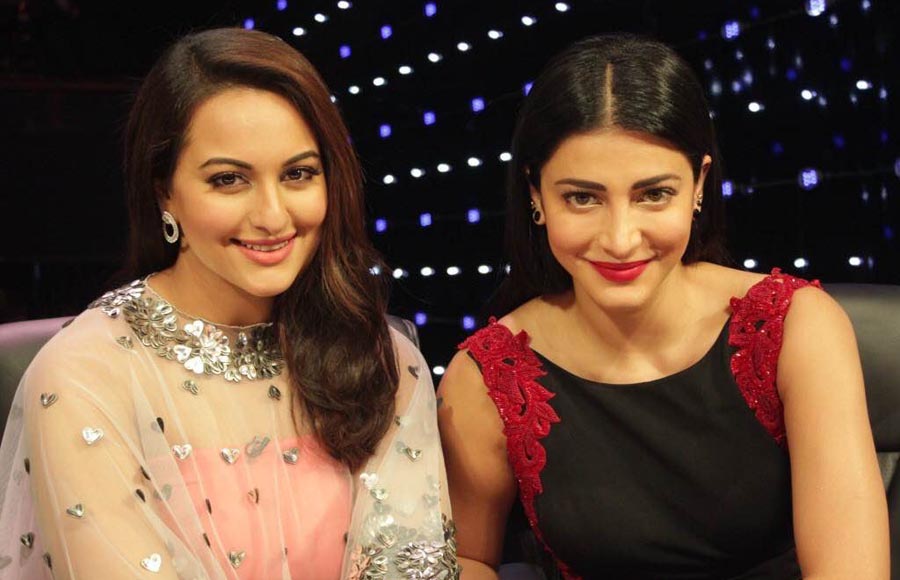 Sonakshi Sinha and Shruti Haasan