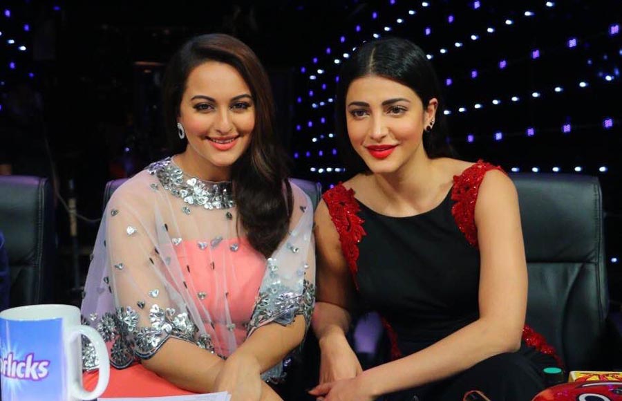 Sonakshi Sinha and Shruti Haasan