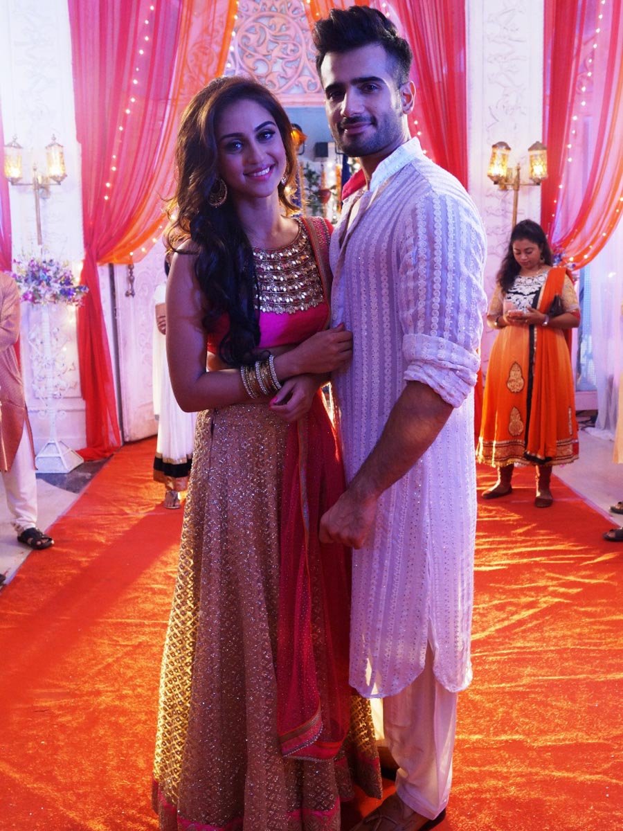 Krystle Dsouza and Karan Tacker