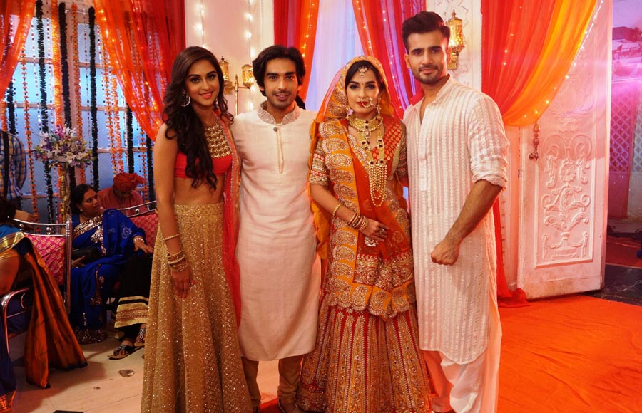 Krystle Dsouza, Mohit Sehgal, Shiny Doshi and Karan Tacker