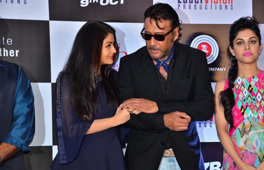 Aishwarya Rai Bachchan and Jackie Shroff