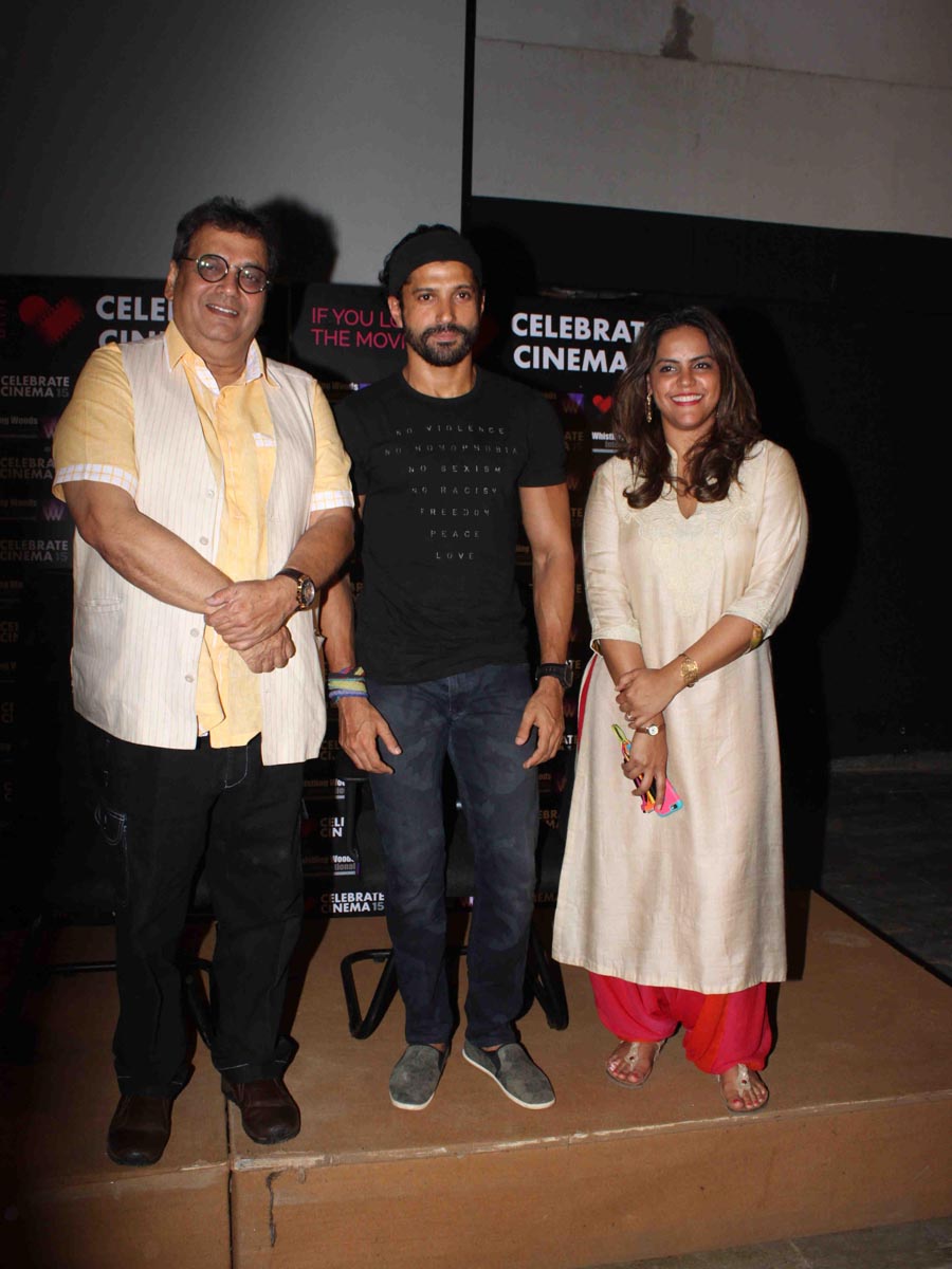 Celebs at Whistling Woods International's Celebrate Cinema