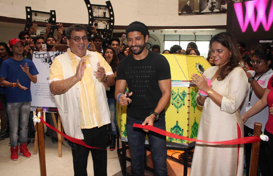 Celebs at Whistling Woods International's Celebrate Cinema