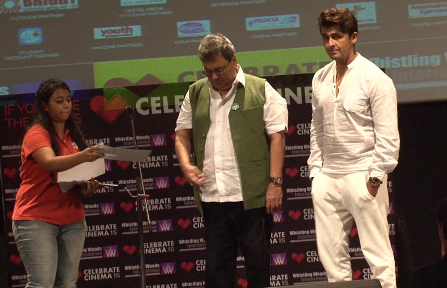 Celebs at Whistling Woods International's Celebrate Cinema