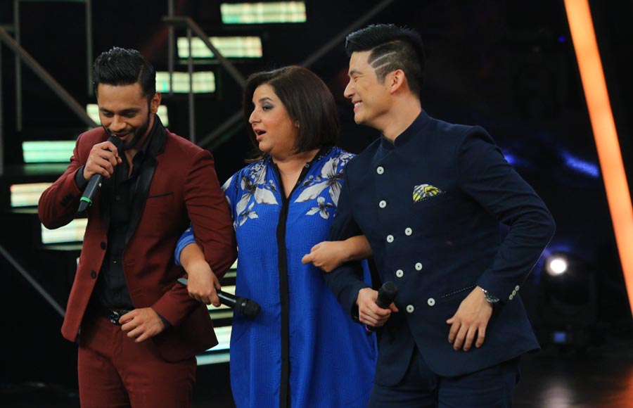 Rahul Vaidya, Farah Khan and Meiyang Chang