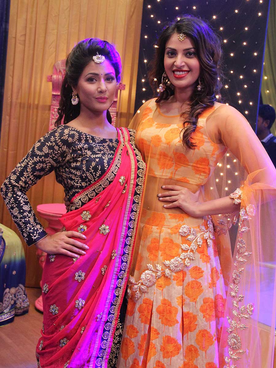 Hina Khan and Anushka Ranjan