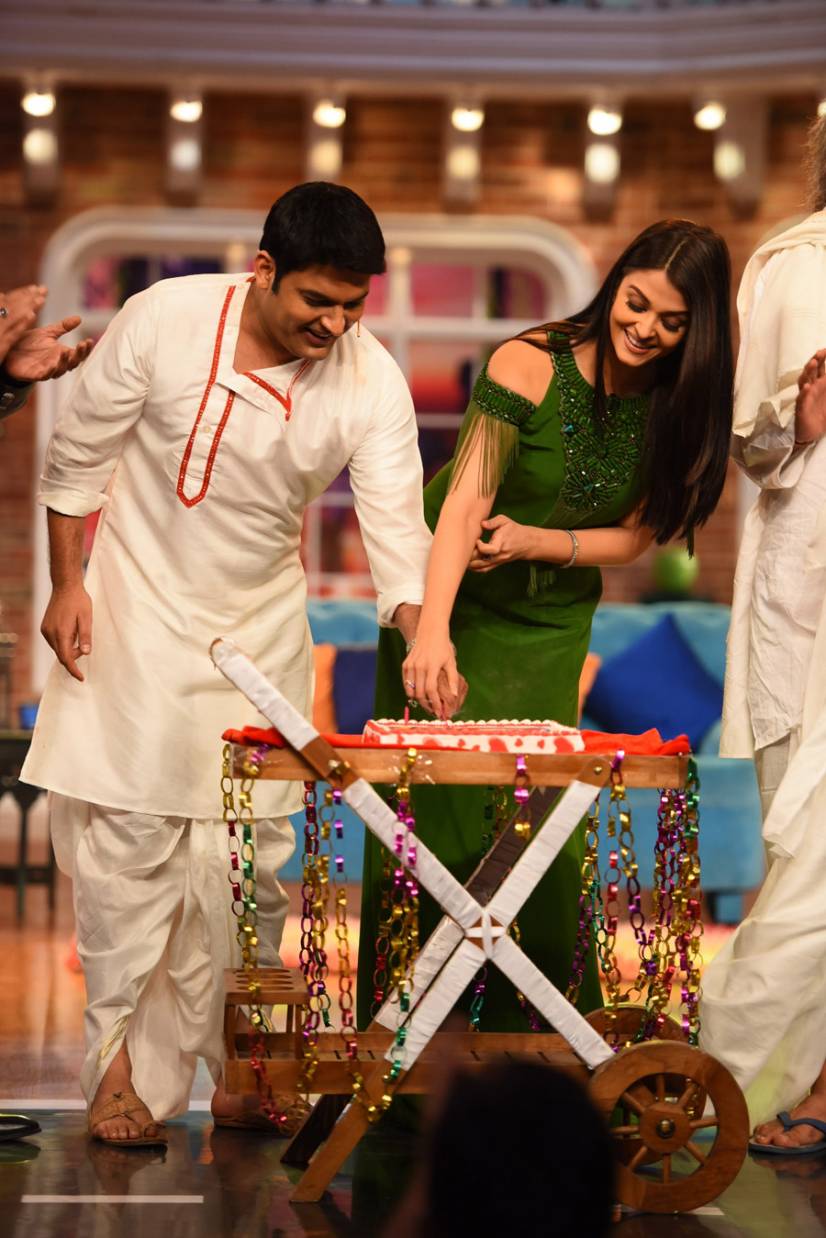  Aishwarya Rai Bachchan and Kapil Sharma