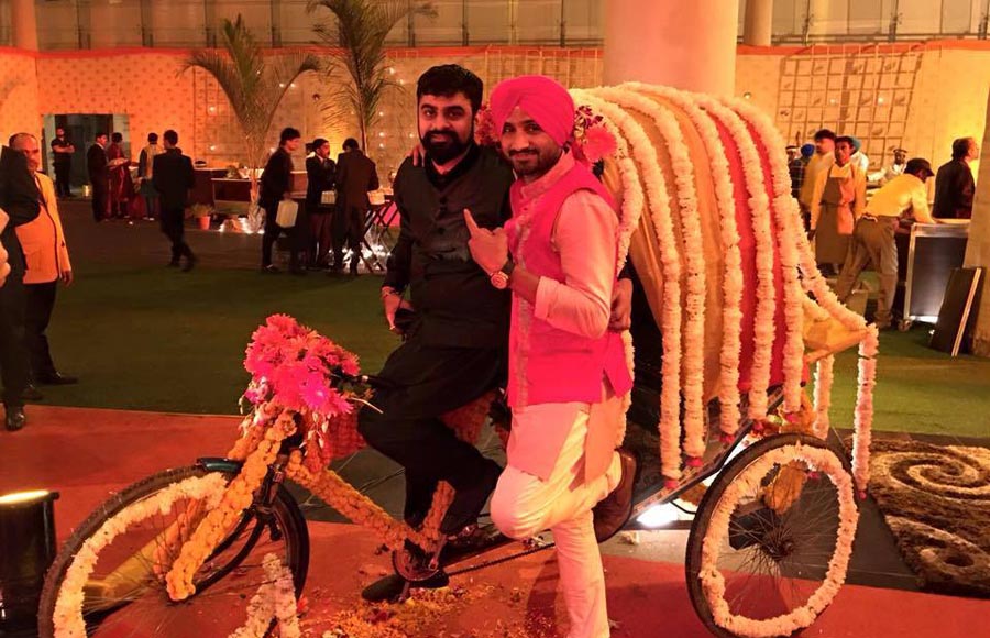 Harbhajan-Geeta's wedding celebrations