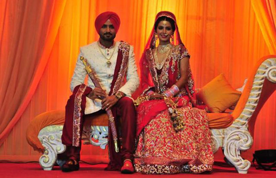 Harbhajan-Geeta's grand wedding