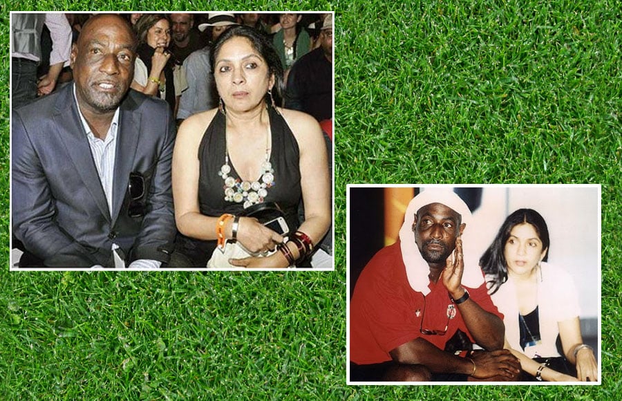 Neena Gupta and Vivian Richards