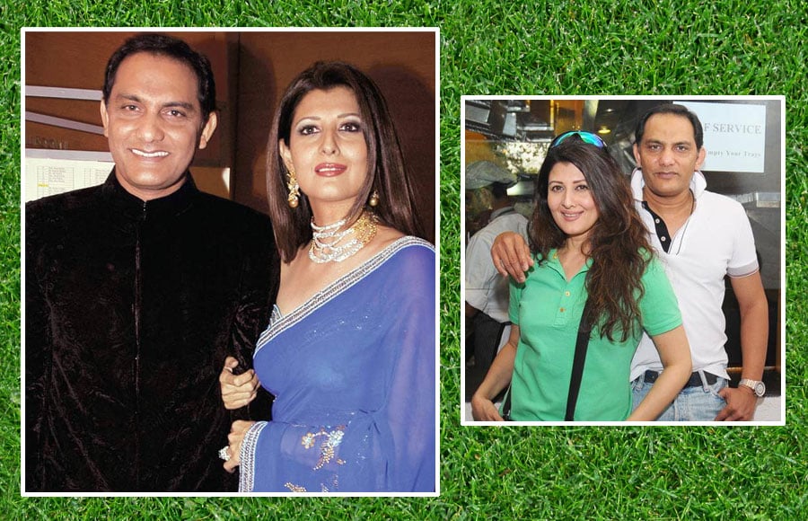 Sangeeta Bijlani and Mohd Azhar