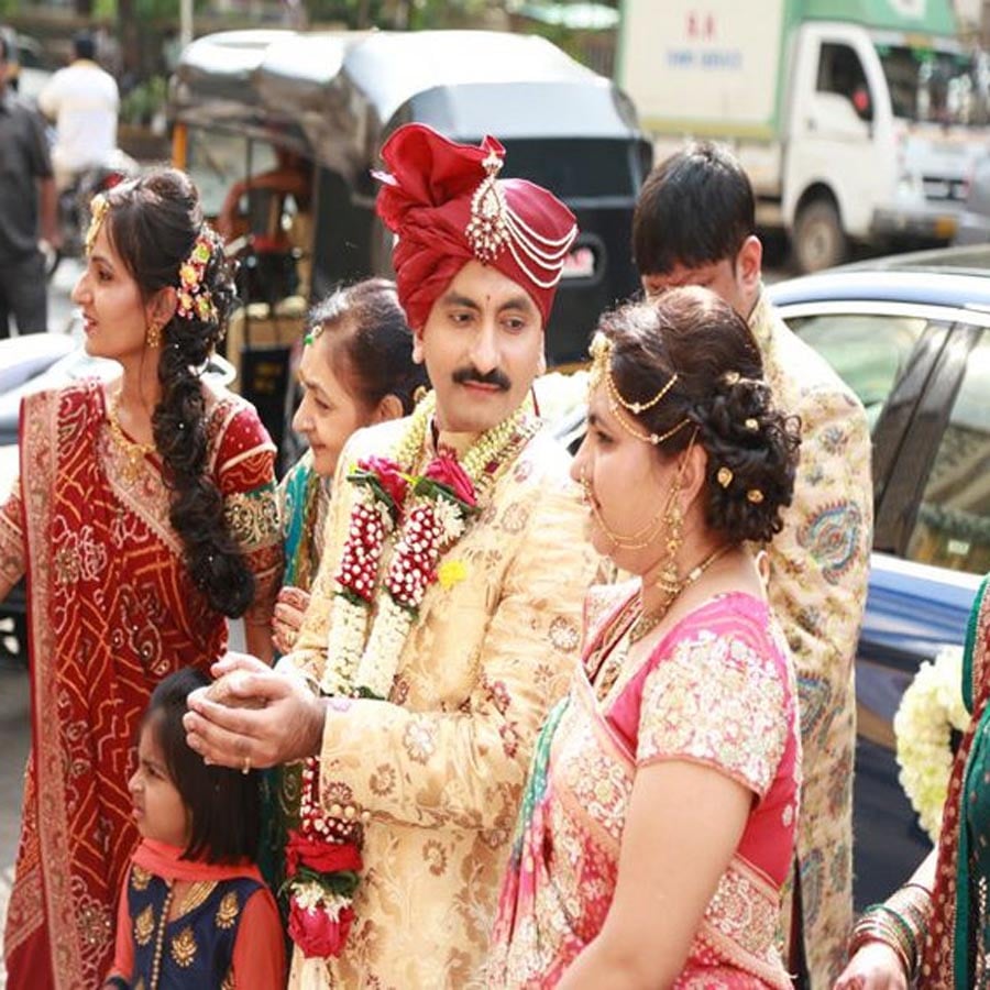 Wedding pics of Disha Vakani