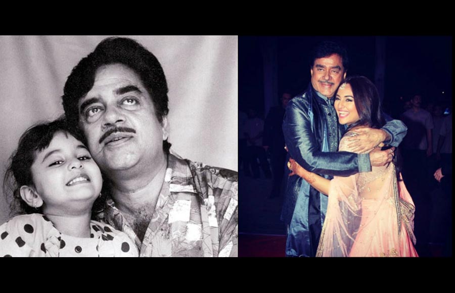 Shatrughan and Sonakshi Sinha