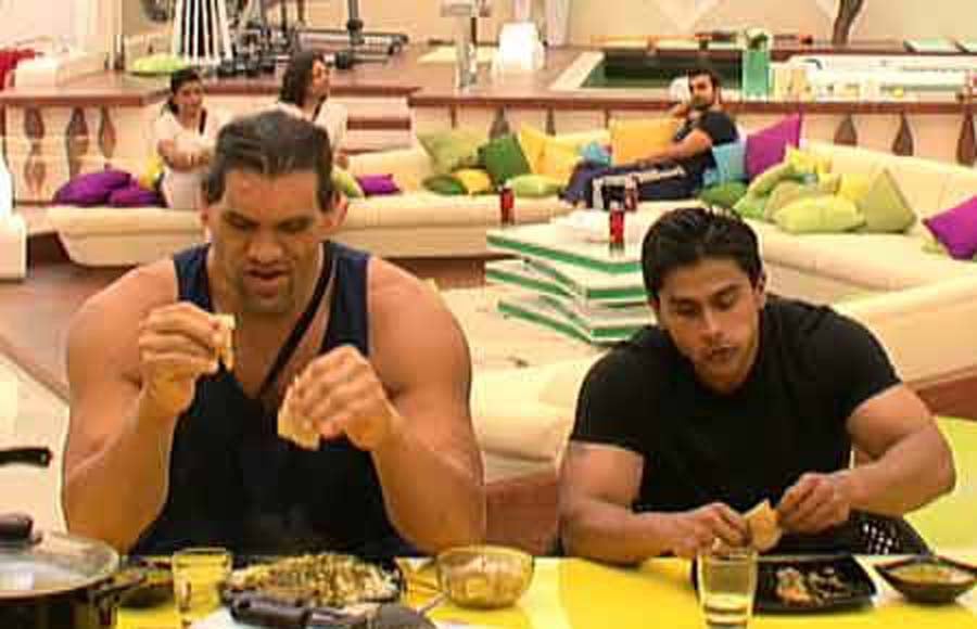 Khali and Rahul Bhatt