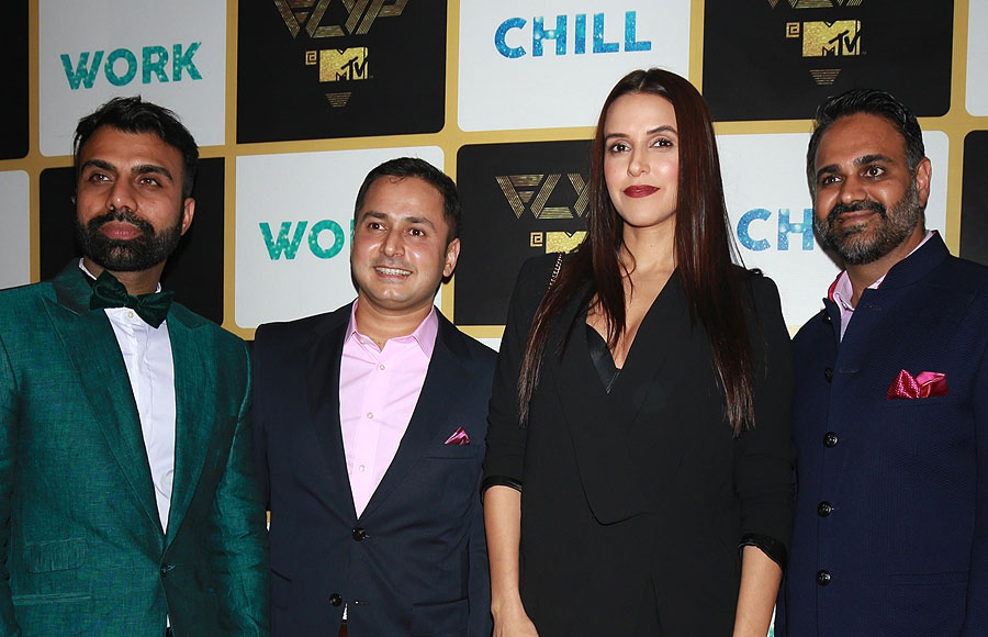Celebs at MTV promotional event