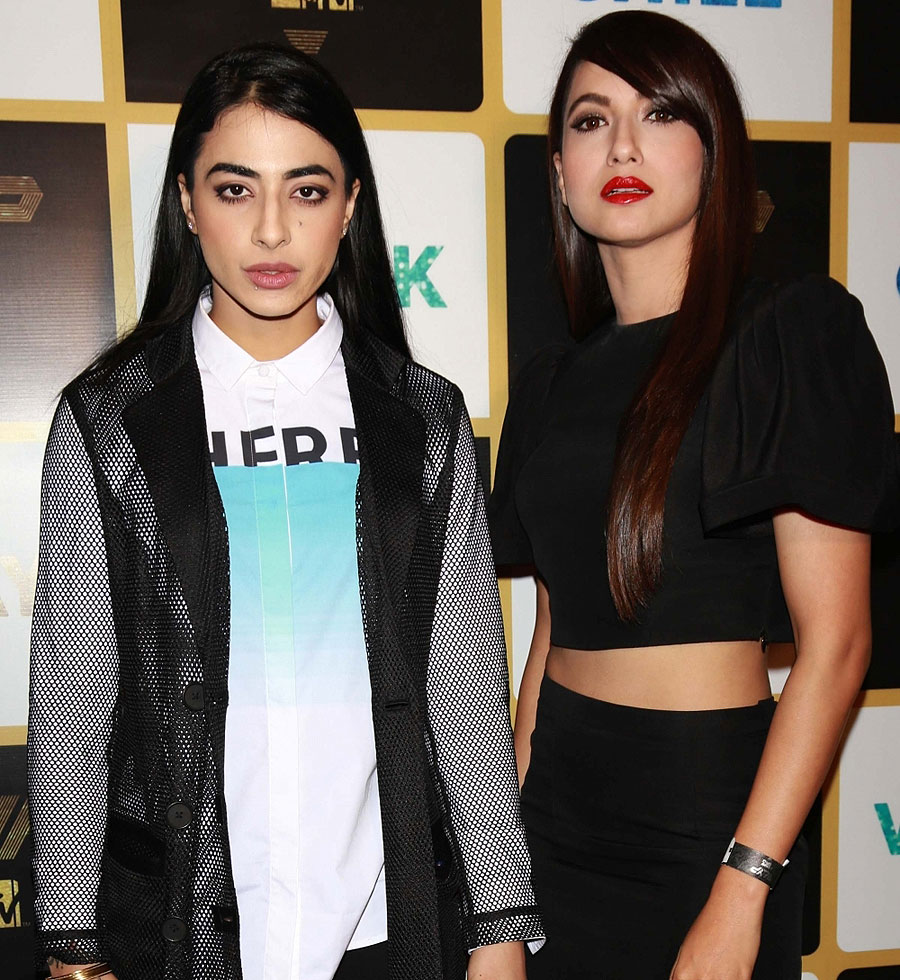 VJ Bani and Gauahar Khan