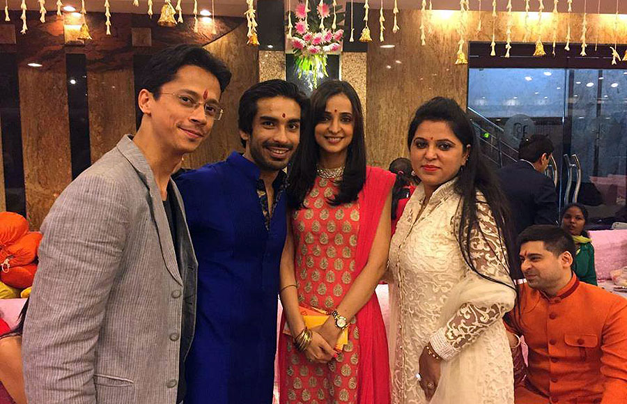 Mohit-Sanaya's 'roka' ceremony