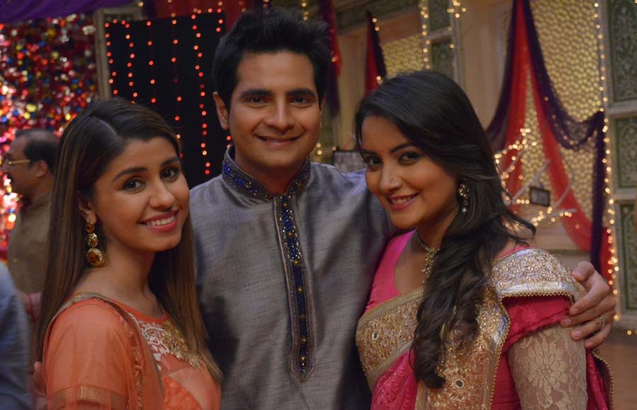 Charu Asopa, Karan Mehra and Nidhi Uttam