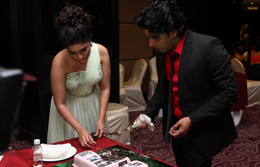 Pooja Gor and Raj singh Arora 