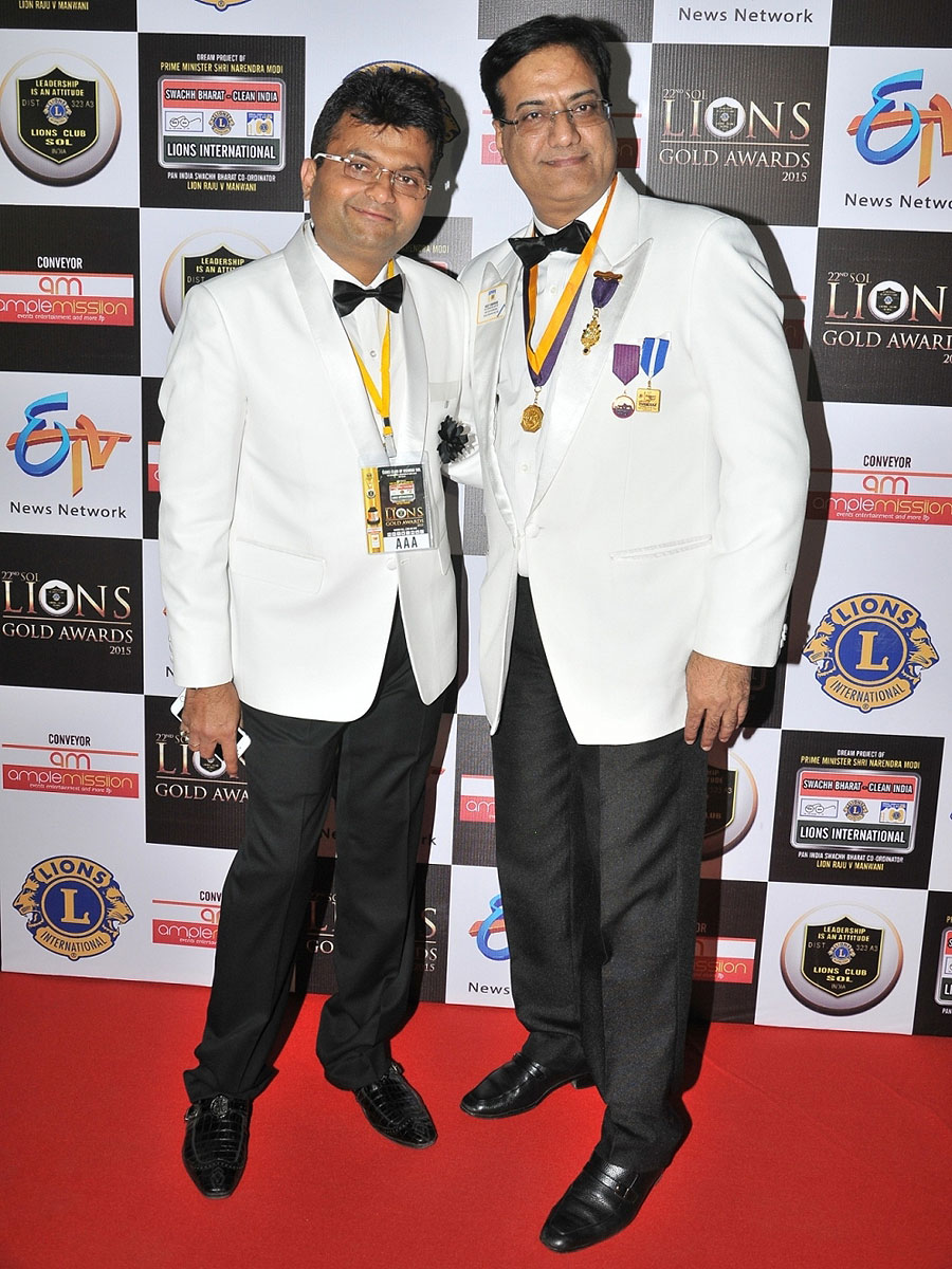 Aneel Murarka with Raju Manwani