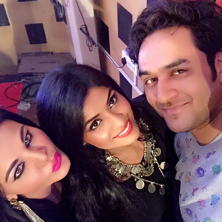 Rakhi Sawant, Sayantani Ghosh and Vikas Gupta