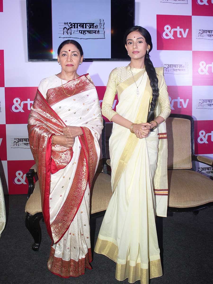 Deepti Naval and Amrita Rao