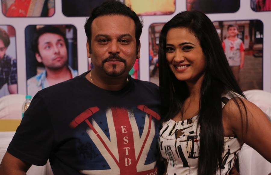 Rahul Kumar Tewary and Shweta Tiwari