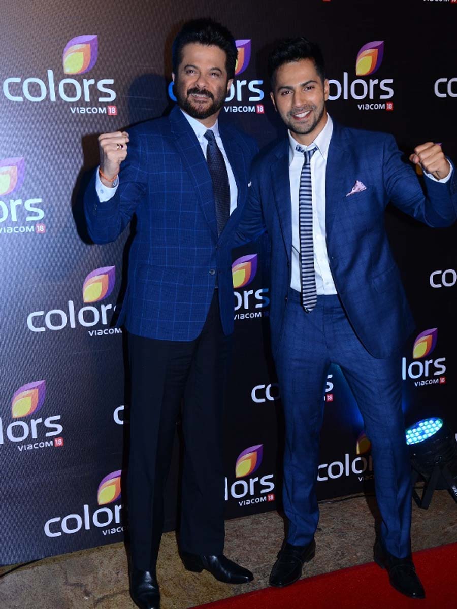 Anil Kapoor and Varun Dhawan 