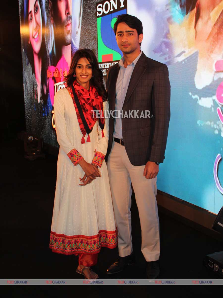 Shaheer Sheikh and Erica Fernandes