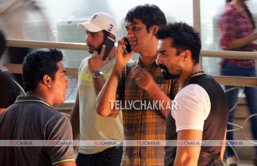 Ajaz Khan, Vikas Gupta and Siddharth Shukla