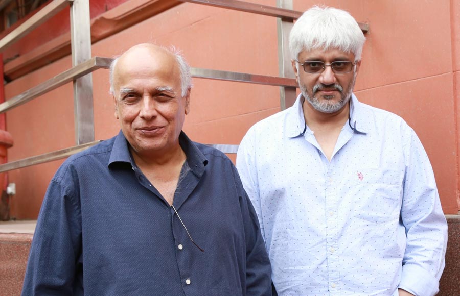 Mahesh Bhatt and Vikram Bhatt