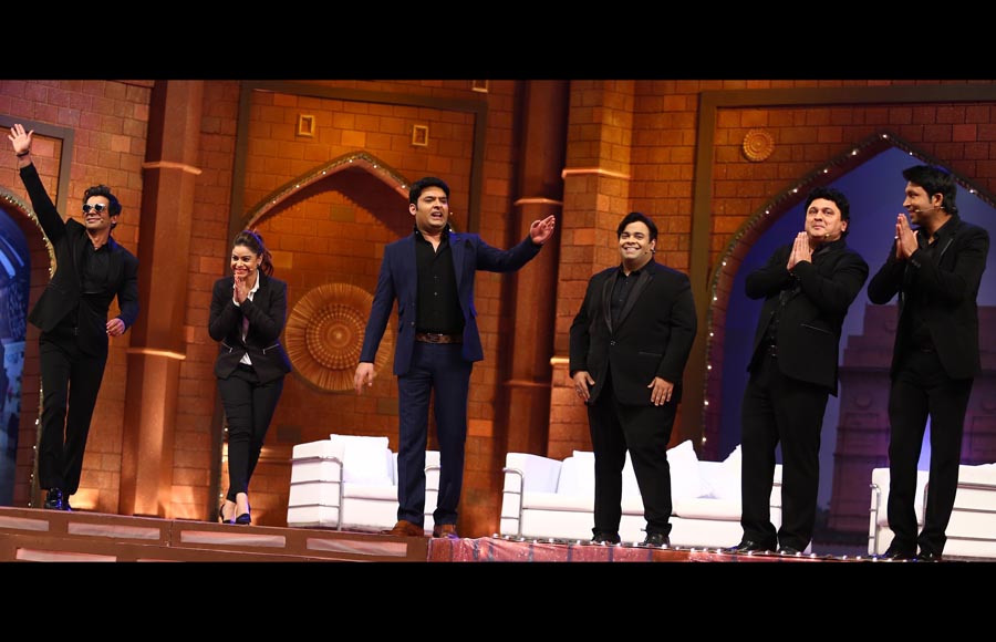 SRK shoots for Sony TV's The Kapil Sharma Show