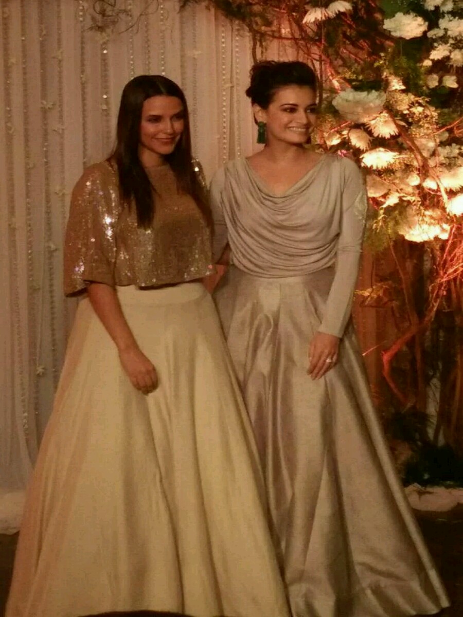 Neha Dhupia and Dia Mirza