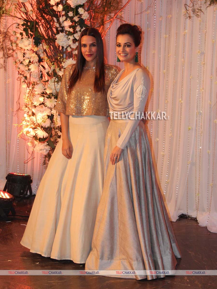 Neha Dhupia and Dia Mirza