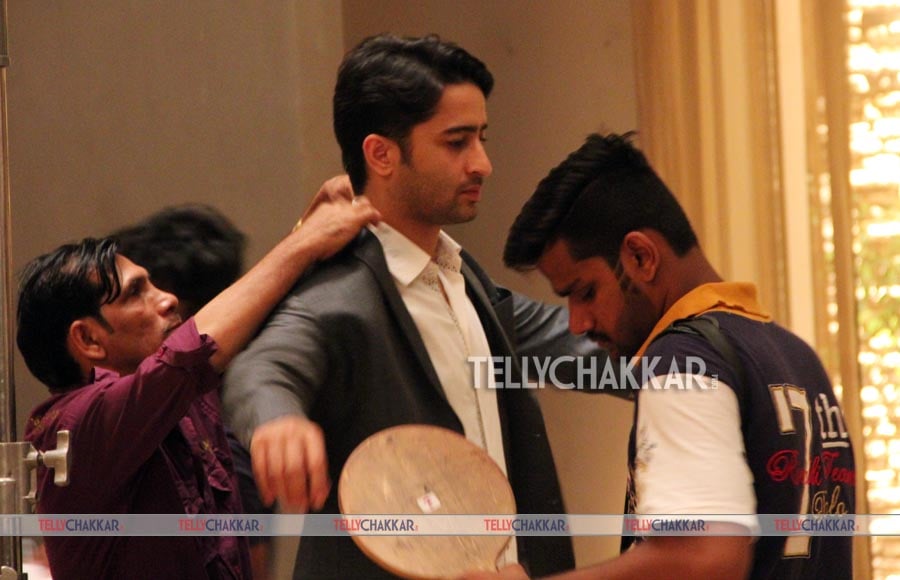 On the sets of Sony TV's Kuch Rang Pyar Ke Aise Bhi