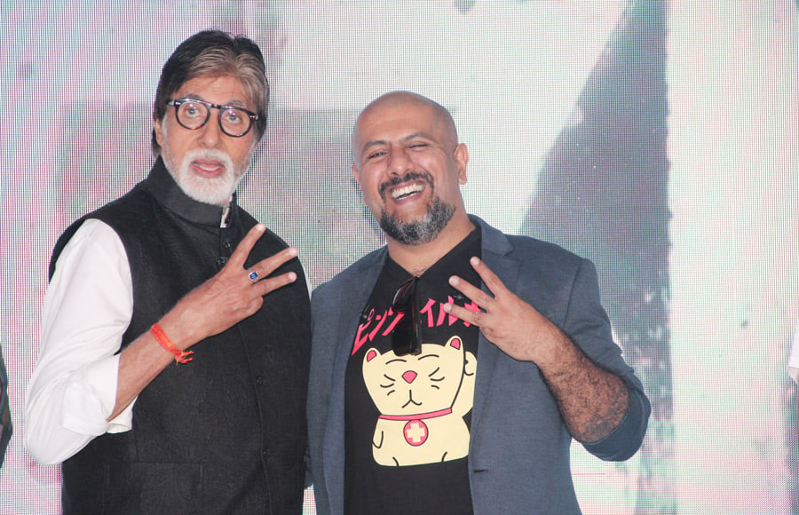 Amitabh Bachchan and Vishal Dadlani