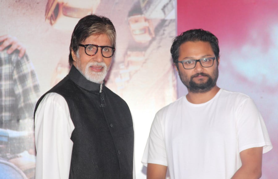 Amitabh Bachchan and Ribhu Dasgupta