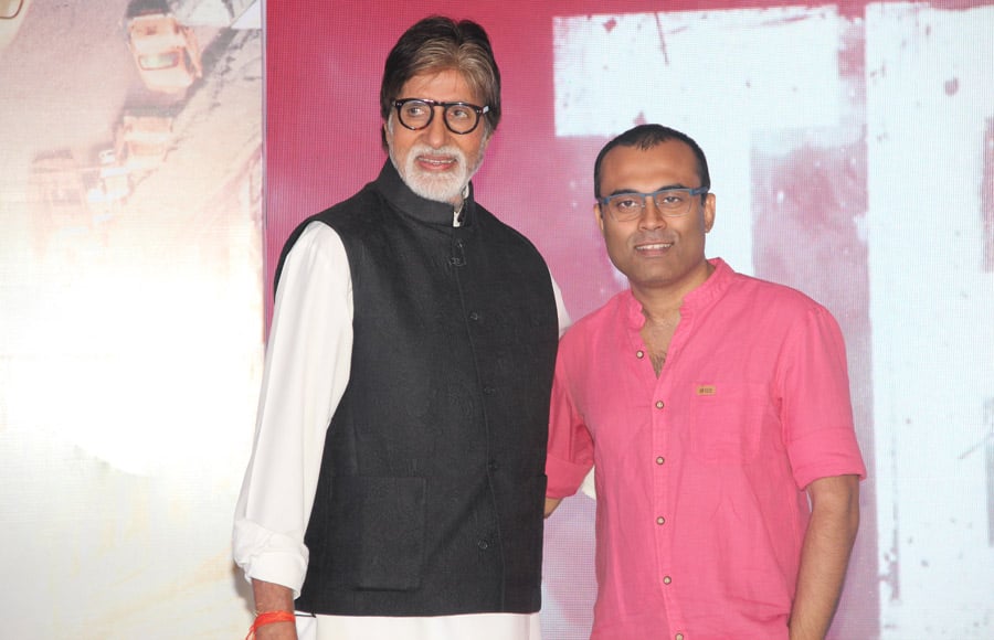 Amitabh Bachchan and Amitabh Bhattacharya