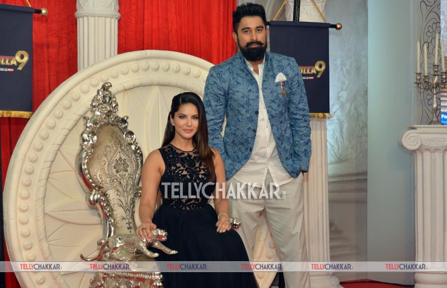 Sunny Leone and Rannvijay Singh