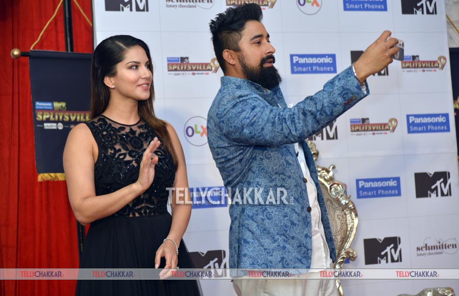 Sunny Leone and Rannvijay Singh