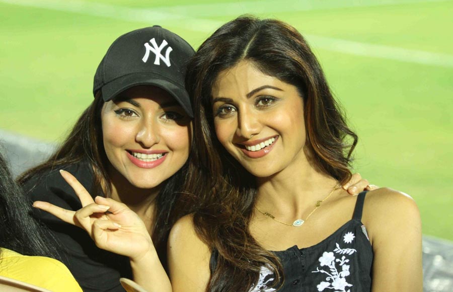 Sonakshi Sinha and Shilpa Shetty