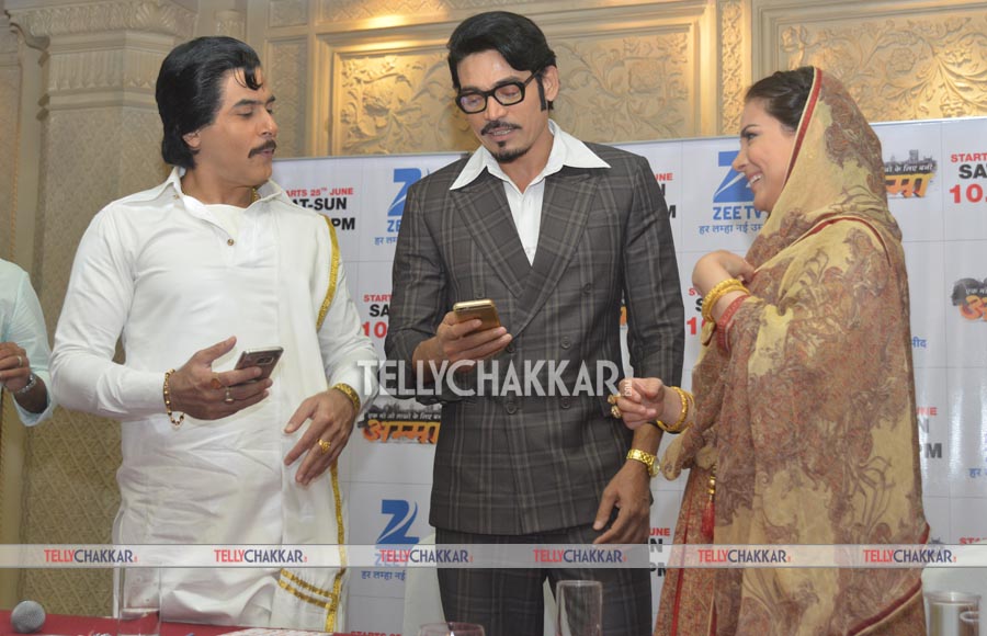 Aman Verma, Shahwar Ali and Urvashi Sharma