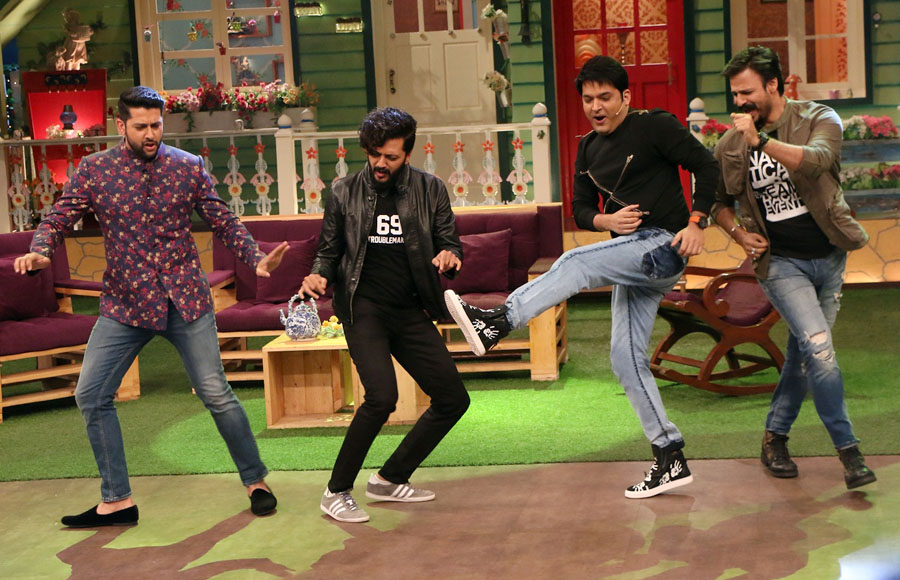 Riteish Deshmukh, Aftab Shivdasani, Vivek Oberoi and Kapil Sharma