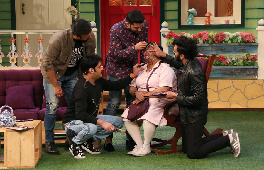 Riteish Deshmukh, Aftab Shivdasani, Vivek Oberoi, Kapil Sharma and Kiku Sharda