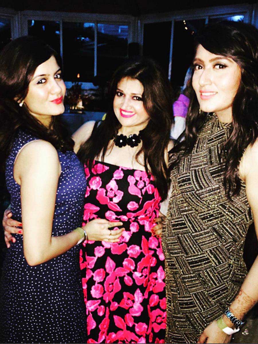 Resha Konkar, Sweety Walia and Shireen Mirza