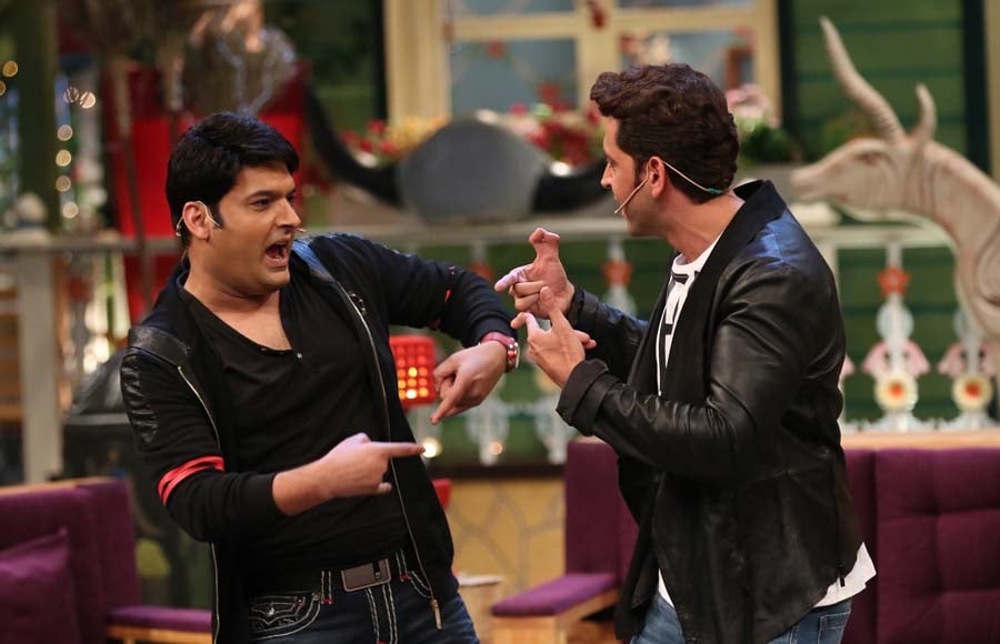 Hrithik Roshan and Kapil Sharma