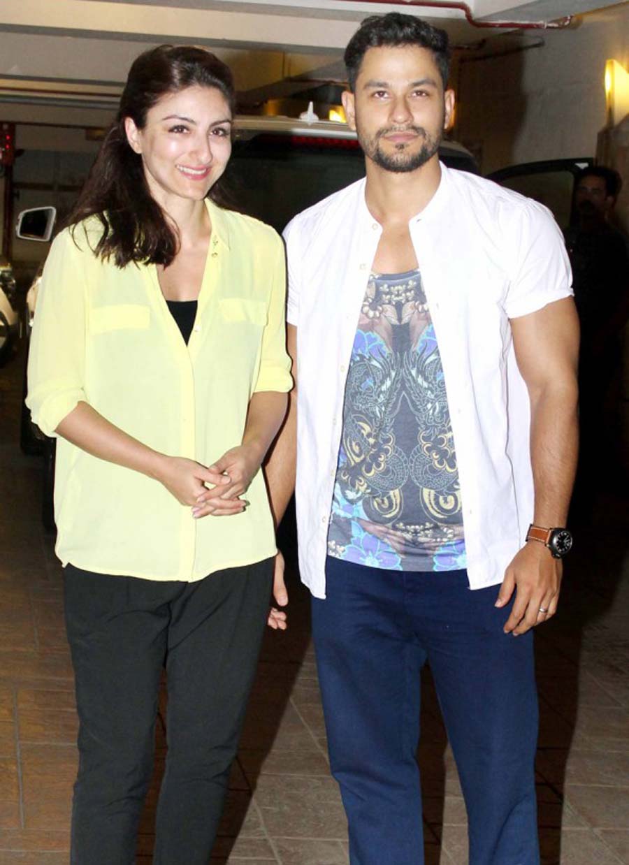 Soha Ali Khan and Kunal Khemu