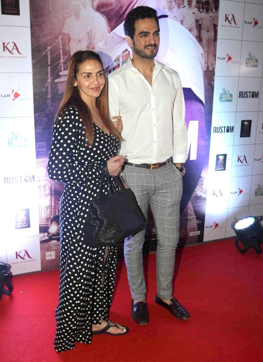 Esha Deol along with her husband Bharat